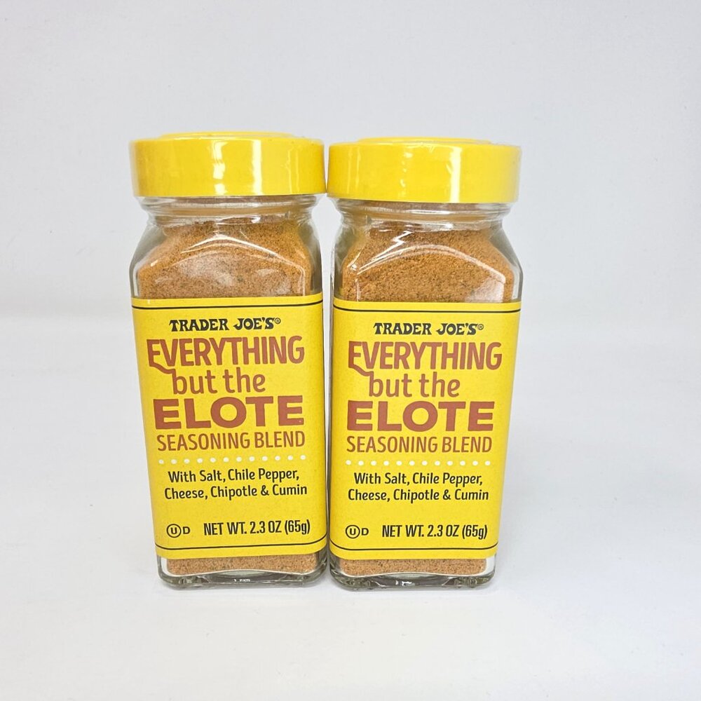 2 Pack Trader Joes Everything But The Elote Seasoning Blend 2.3oz (65g) Each